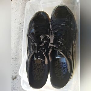 Puma black with gum rubber soles 8.5 mens